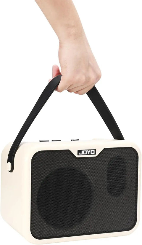 Dope Portable 10W Bass Amp Combo With Dual Channel Mini Bass Amplifier featuring 5-inch speaker and carrying handle