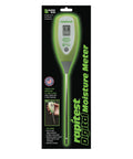 Digital Soil Moisture Meter For Home Gardens And Indoor Plants With Instant Readout And Easy To Read Display Great For Quick Soil Checks And Keeping Your Plants Thriving And Healthy. black green digital meter with stainless steel probe