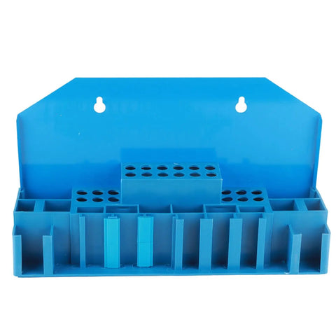 Blue durable storage box for Beefy 58mm T Slot Clamp Kit Hardened Stud Clamp Set For Lathe And Milling Machines M14
