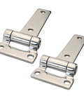 Set Of 2 Heavy Duty Stainless Steel 135mm T Hinge Set, Marine Grade 304 Boat Hardware For Yachts, Doors And Gates, Brushed Finish