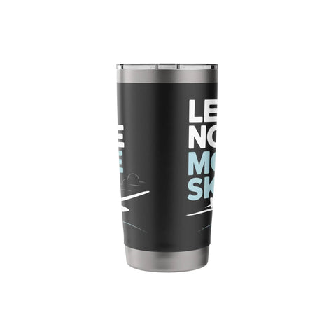 Soaring Sailplane Stainless Steel Insulated Tumbler For Glider Fans And Flight Crew 20oz with graphic design