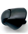 Front caster wheel for Roborock S9 MaxV Ultra, black plastic, omni-directional