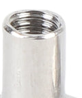 Rivet And Screw Kit 50 Sets M4 Stainless Steel Flat Head Fasteners For Leather Craft DIY Repairs Binding And Decorative Projects 100 Pieces Total Ready For Any Hardware Hack close-up of threaded metal standoff