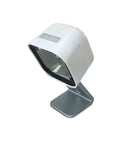 Omnidirectional Presentation Barcode Scanner Kit 1D 2D Wired DPM IP52 White With USB Cable And Presentation Cradle Digimarc Ready