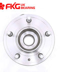 Rear Wheel Bearing Hub Assembly Fits 2007 2009 Chevy Equinox 2007 2009 Pontiac Torrent 2008 2009 Saturn Vue 2007 2009 Suzuki XL 7 2012 2014 Chevy Captiva Sport ABS 5 Lug Rear Position Left Or Right OE Replacement top view