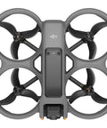 Avata 2 FPV Drone Fly More Combo With 3 Batteries, 4K Camera, top view of drone with built-in propeller guard.