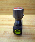 Rexroth Bosch DRV12-1.0/12V Flow Control Valve with 1/2-in NPT port, top view