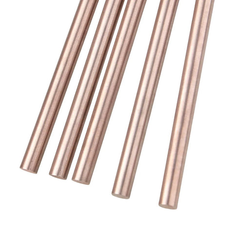 Tungsten Copper Alloy Rod 80 Percent Tungsten 20 Percent Copper, 200mm Length, Diameters From 1.5 To 20mm, lab-grade rods