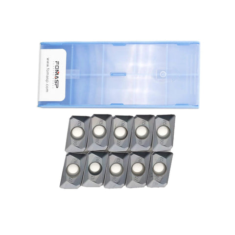 FomaSP carbide inserts APMT1604PDER-M2, 10pcs, in blue plastic case for CNC milling