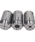 Premium 3Pcs OZ25 Spring Steel Collet Chuck Set For Milling Machine And Cnc Lathe with sizes 1/8, 1/4, 1/2 inch visible.