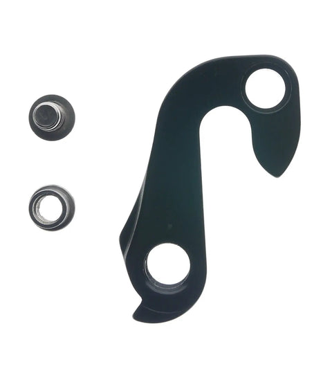 Derailleur Hanger Replacement For Bicycle Frames Fits Many Models Beefy Aluminum Alloy Black With Bolts Included