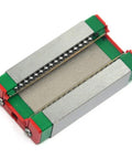MGN15H Carriage Block For Linear Rail Guide Replacement And Upgrade Kit With Spare Balls, detailed view of green and red block