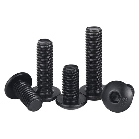 Top Shelf M2 X 20mm Button Head Socket Cap Screws 50 Pack Grade 109 High Tensile Alloy Steel Heat Treated Fasteners on display.