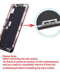 6.5 Inch Screen Replacement Kit for iPhone 11 Pro Max with LCD Display and frame assembly detail, DIY fix instructions
