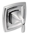 Voss Chrome 1-Handle Moentrol Pressure Balancing Valve Trim Kit With Volume Control for shower faucets, close-up view