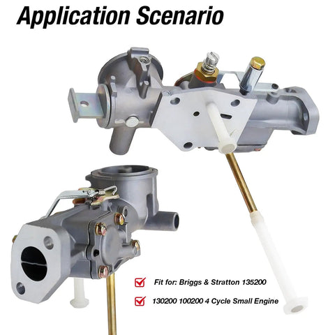 Carburetor Replacement Kit For Briggs And Stratton 4 Cycle Small Engines Easy Install And Compatible With 299437 297599 displayed