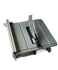 Ultra Heavy Duty 10 Inch Table Saw Featuring A Rock Solid 1600 Watt Motor, Precision Circular Cutter for panel trimming viewed from above.
