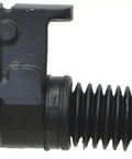 Close-up of Remanufactured Hydraulic Power Rack And Pinion Steering Assembly with thread detail for precise installation.