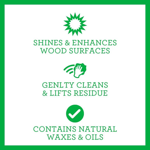 All In One No Fuss Wood Cleaner Conditioner Wax And Polish Spray For Furniture And Cabinets Removes Stains And Restores Shine 18 Oz benefits
