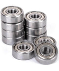 Stack of 608ZZ C3 High Speed Sealed Ball Bearing 8x22x7mm (8mm x 22mm x 7mm) 10-Pack for various equipment use