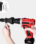 Cool Galpada Cordless Drill Rivet Adapter Kit With Plastic Body For Auto DIY And Metal Work, Low Noise Electric Riveting Tool To Make Drilling Faster And Easier On Cars Or Projects. cordless drill with plastic rivet adapter kit