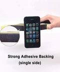 Seal The Deal With 2 Inch Insulation Foam Tape 3/8 Thick Adhesive Weather Stripping shown with strong adhesive backing, ideal for sealing gaps.