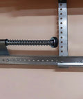 Pair Of 15 Inch Garage Door Plunger Bumper Springs Left And Right For Opener System Replacement Parts Keeps Cable Tension Inside Horizontal Track Durable Garage Door Hardware installed in track