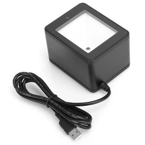 Desktop Barcode Scanner With CMOS Image Processing For WeChat Pay 360 Degree Reading Of Barcodes And QR Codes