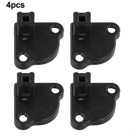 4Pcs Gazebo Foot Brackets 21x21mm Inner Size For Pop Up Tents And Canopies, Square Tube Legs Stabilizers And Roof Centre Bracket, Indoor Outdoor Base Support Replacement Parts