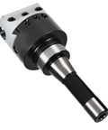 Beefed-Up 12 Piece R8 Shank Carbide Boring Head Set For Bridgeport Milling Machines, Heavy Duty Steel Boring Bar Kit