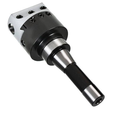 Beefed-Up 12 Piece R8 Shank Carbide Boring Head Set For Bridgeport Milling Machines, Heavy Duty Steel Boring Bar Kit