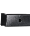 2.5 To 2 Inch Hitch Reducer Sleeve With 5.5 Inch Length Universal Receiver Adapter, black finish, side view