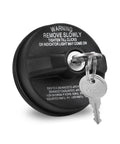 Locking Gas Cap With Key For Toyota 4Runner And Chevrolet Silverado, Secure Fuel Tank Cap with attached keys on top