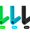 Six Pieces Premium Non Slip Bike Handlebar Grips Set For Bikes Scooters BMX Mountain Cruisers And Tricycles Soft Rubber