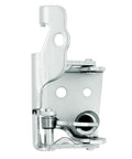 Rock Solid Rugged Bolt On Lower Front Left Door Hinge For 2007-2014 Chevy Silverado Tahoe Suburban Avalanche GMC Sierra Yukon Cadillac Escalade Direct Fit Replacement, metallic hinge close-up