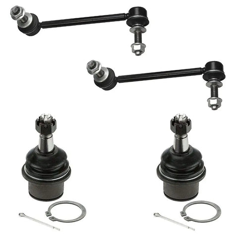 Top Grade Front Side Suspension Kit For Chrysler 300 Dodge Challenger Charger 2011-2017, Premium Heavy Duty Upper Lower Balls Bushings To Keep Your Ride Smooth And Safe On The Streets. Front suspension kit with ball joints and bushings