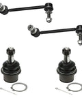 Premium Grade Front Control Arm Tie Rod Set Bushing Fits Dodge Charger Challenger 2011-2017 RWD Smooth Ride And Handling Fix With Solid K80996 K620178 Parts, front suspension kit