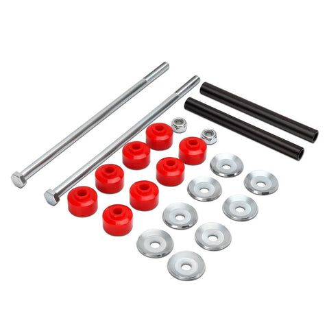 Heavy Duty Front Sway Bar End Links Set For Chevy GMC Trucks Replaces OE K700538 K70043 2 Piece Fits Silverado 1500 Tahoe Suburban assembled parts