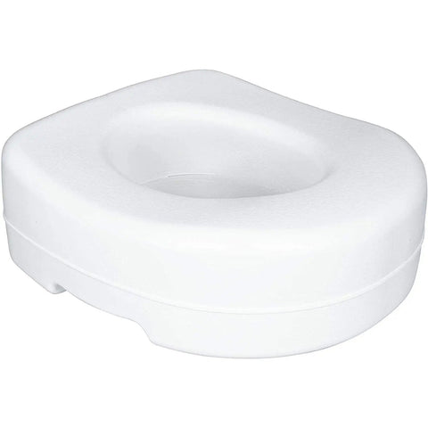5.5 Inch Toilet Seat Riser For Seniors And Recovery, Raised Toilet Seat Supports Up To 300 Lbs, Slip-Resistant Universal Fit