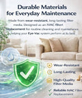 Durable HEPA Pre Motor Filter Replacement for Eye Vac Home Pro Pet Air Plus and Neovac Elite, wear-resistant and long-lasting.