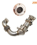 Heavy Duty 8EGR Valve Exhaust Pipe For J05E And J08E Engines Replacement Part For Super Excavator Series