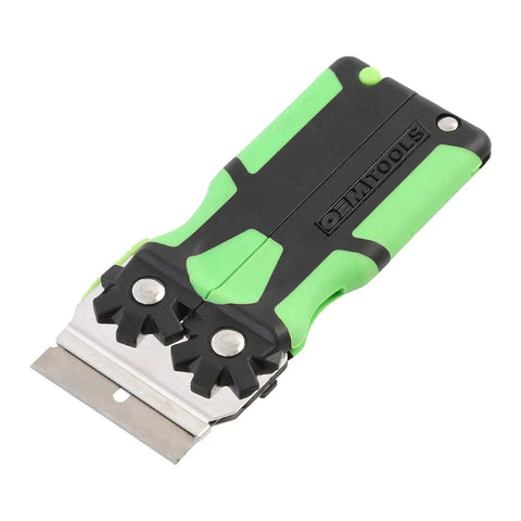 11 Piece Multi Purpose Razor Blade Scraper Kit With 10 Blades For Window Glass Sticker Removal And Flat Edge Plastic Scraper Tool DIY