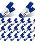 2 Inch Mini Spring Clamps Set Of 30 Heavy Duty Metal Clips For Backdrops, Woodworking, Furniture And Crafts Blue Handy Durable