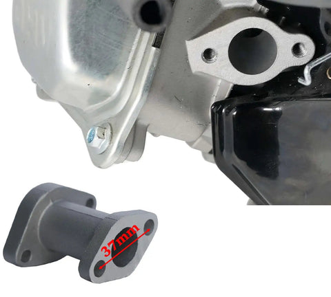 Beefed Up Aluminum Racing Performance Intake Manifold For Coleman CT100U CC100X 98cc Mini Bike And Predator 79cc 3HP Engine Go Kart