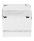 SC30UU 30mm Linear Motion Ball Bearing Slide Block In Precision Aluminum Alloy For Smooth Shaft Guidance Rock Solid Performance In 3D Printers And CNC Machines With Slick Oxidized Finish And Zero Wiggle Movement, close-up view.