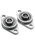 Sick Zinc Alloy Rhombic Flange Bearing Units for 3D Printers with 8mm Bore Size and Easy Installs on Flat Surfaces using Pre Assembled Ball Bearings for Smooth Motion and Value so You can Save Cash getting This 2 Pack because It Is Reliable. Two 8mm zinc alloy flange bearings for 3D printer linear motion