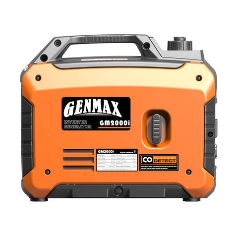 Ultra Quiet 2000W Inverter Generator For Home Backup And Camping EPA Compliant Eco Mode Lightweight Portable Power front view