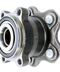 Close-up of Beefy Low Runout Rear Wheel Bearing Hub Assembly With ABS for 2013-2020 Nissan Pathfinder, 2015-2023 Nissan Murano