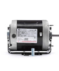 Zero Fuss 1/2 Horsepower Electric Motor With 1800 Rpm And 56Z Frame for farm use, featuring a rugged design and nameplate detail.