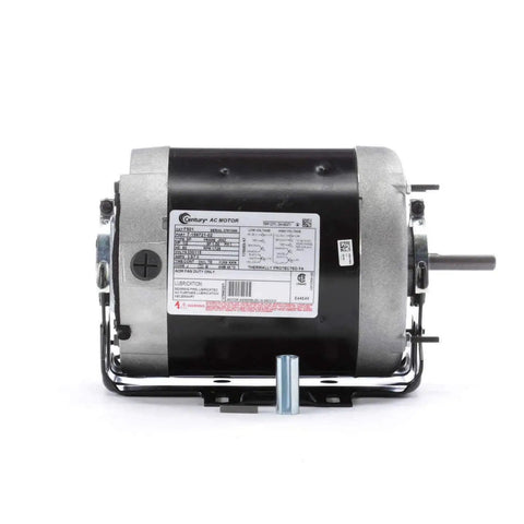Zero Fuss 1/2 Horsepower Electric Motor With 1800 Rpm And 56Z Frame for farm use, featuring a rugged design and nameplate detail.